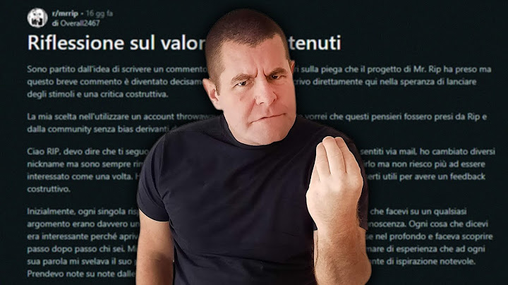 Rispondo a un commento sul declino dei miei contenuti
