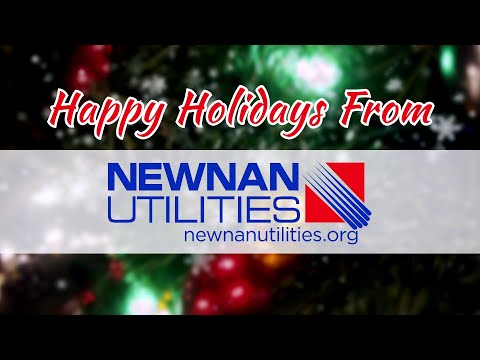 Happy Holidays from Newnan Utilities!