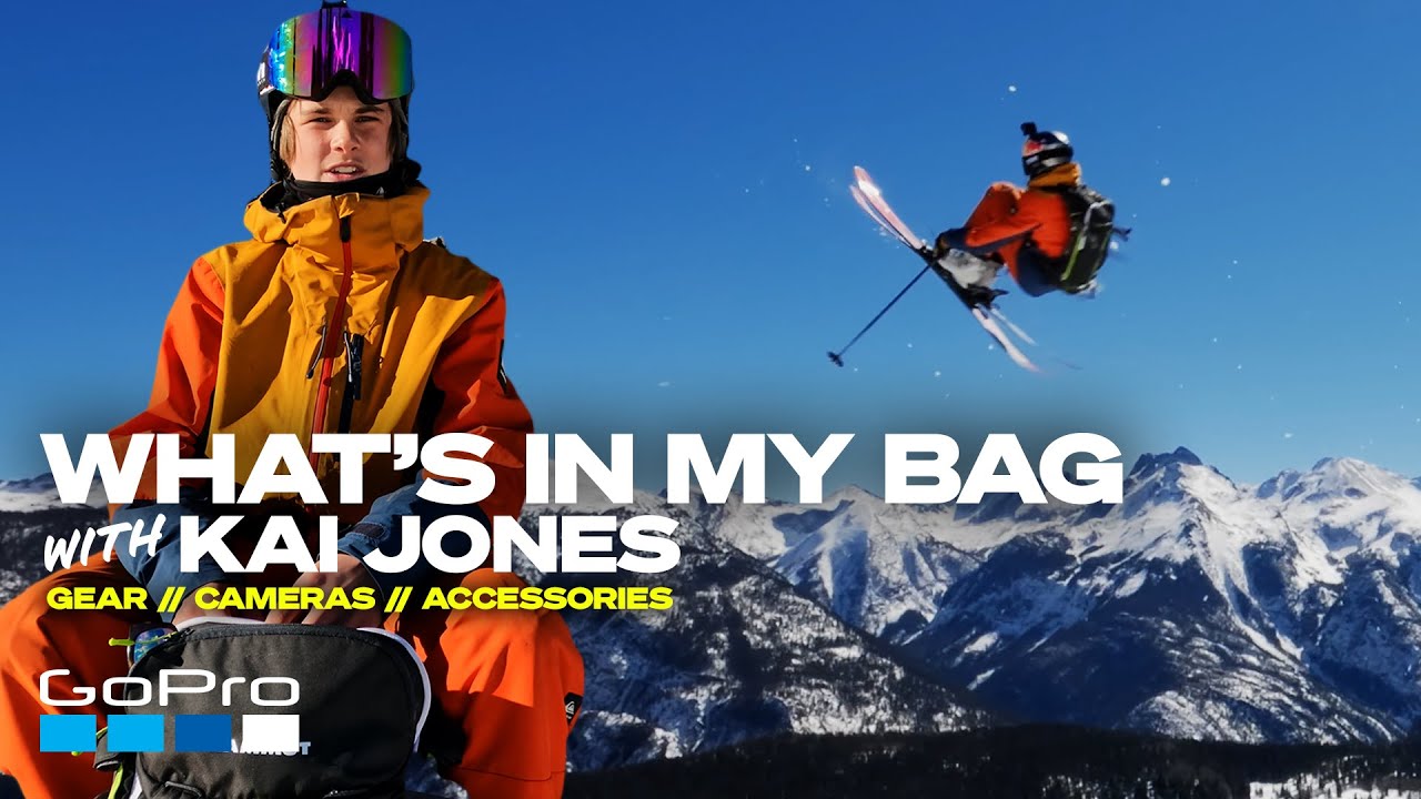 GoPro: What's In My Bag with 15-Year-Old Pro Skier Kai Jones - YouTube