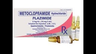 Pharmacology of Metoclopramide ; Mechanism of action, Pharmacokinetics, Uses, Effects