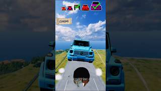 Big &amp; Small Car's (GELIK) VS HALF DEMON and... #shorts #beamngdrive