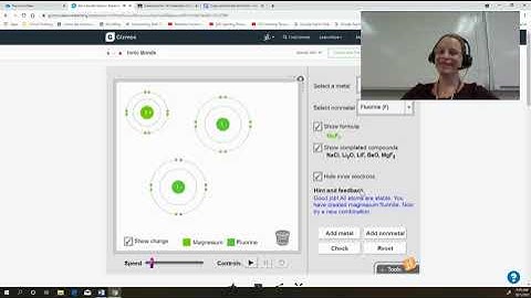 Ionic Bond Gizmo Walkthrough