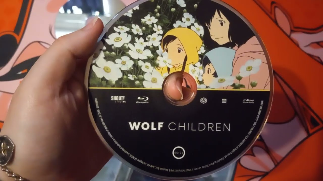 Wolf Children Limited Edition Amazon Exclusive 4K Steelbook Unboxing + Review
