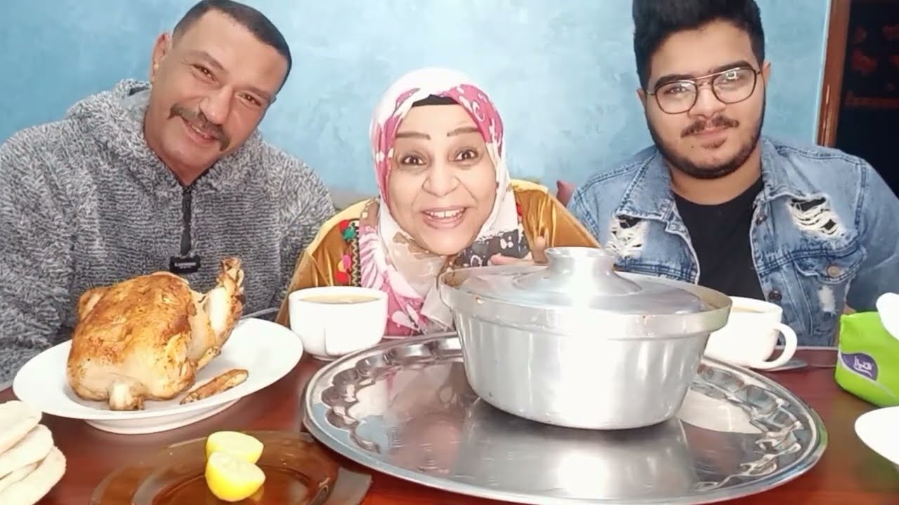 تحدي المحشي الملفوف وفلفل النار وفرخه محمره 😛