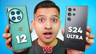 OnePlus 12 Vs Samsung Galaxy S24 Ultra  Comparison⚡Which One Is Flagship King ??