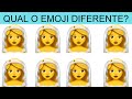 NOVO qual é o emoji diferente - encontre o emoji diferente em 30 segundos! #acheoerro #topemoji