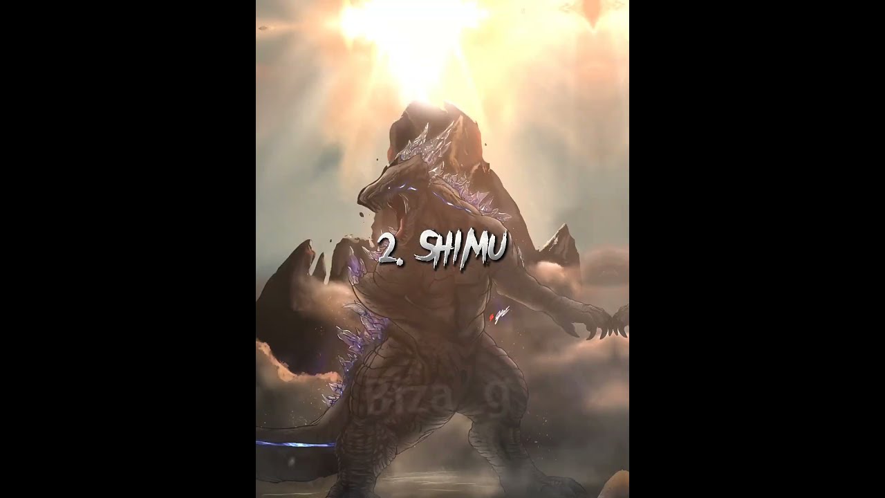 Top 5 Strongest Monsterverse Titans My Opinion 