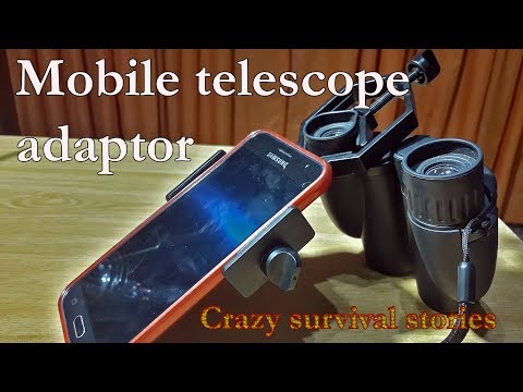 🔭Amazon gadget on test. Universal mobile support adapter for telescope, monocular or microscope