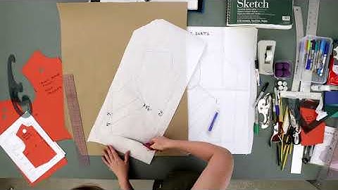 UNT Fashion Design Pattern Making 1 : Multiple Darts