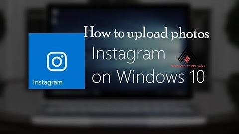How To Upload Photo On Instagram without any other app|| desktop instagram !!