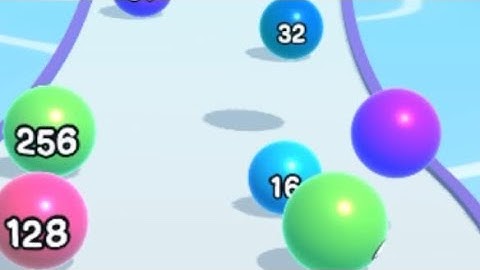 BALL RUN 2048  - All  Levels Gameplay IOS  (Levels 633 - 638).