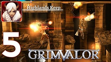 Grimvalor - Gameplay Walkthrough Part 5 act 1 ,Lowlands Burg (iOs,Android)