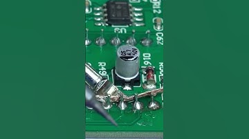 What is soldering a circuit #shortsviral #eletronic #youtubeshorts #tech
