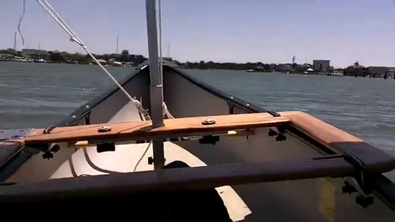 sailing canoe at Ocracoke Island YouTube