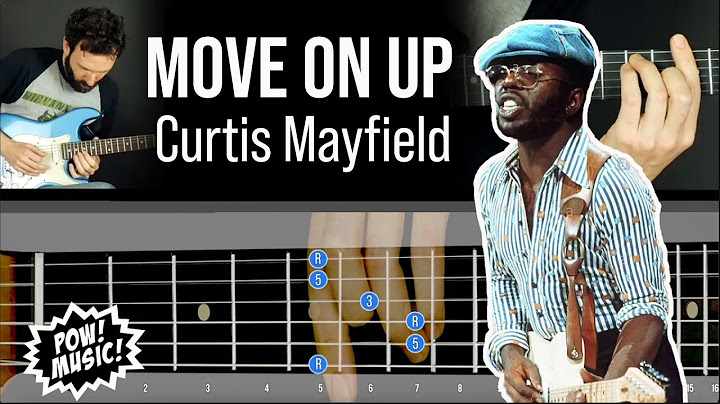 Move On Up Guitar version - Guitar performance video thumbnail