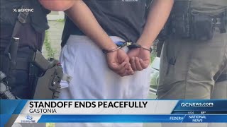 Hours-long standoff involving barricaded person peacefully resolved