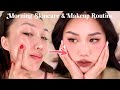 *Unsponsored* Morning Korean Skincare Routine and Everyday Makeup