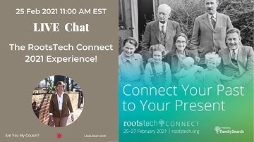 Chatting about Day 1 of RootsTech Connect 2021