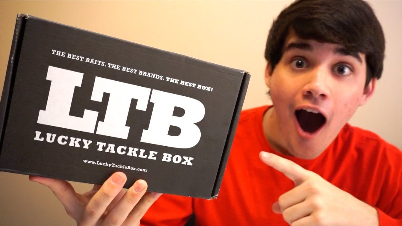 BLACK Lucky Tackle Box?!?! - January Unboxing 2016 