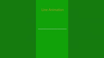 Line Animation Greenscreen  #animation  || Adomsmac