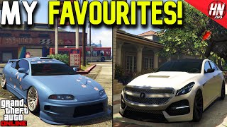 My Top 10 Favourite Vehicles In GTA Online