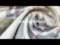 Vidéo: Woven pl/wo brushed checks