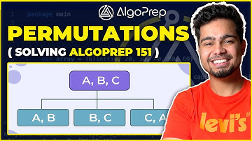 Leetcode Permutations | Solving AlgoPrep 151 | Nishant Chahar