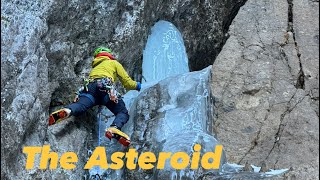 The Asteroid (WI3 M3 5.7) | Hyalite Canyon, MT