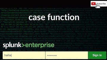 case function in splunk