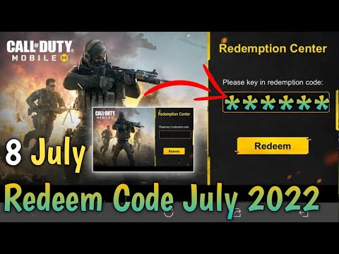 Call Of Duty Mobile Redeem Code | July Redeem Code Codm 2022 | New Redeem Code Codm