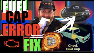 RAM TRUCK GAS CAP LOOSE HOW TO FIX ERROR P0456 or P0457 #Ramtrucks #ram1500 #ram2500