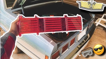 Box Chevy Restoration: Installing My New Taillight Lens!