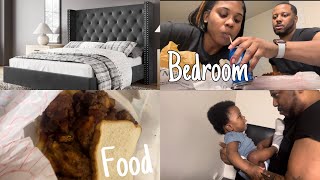 Vlog: we got our king size mattress, eating, quality time with family etc