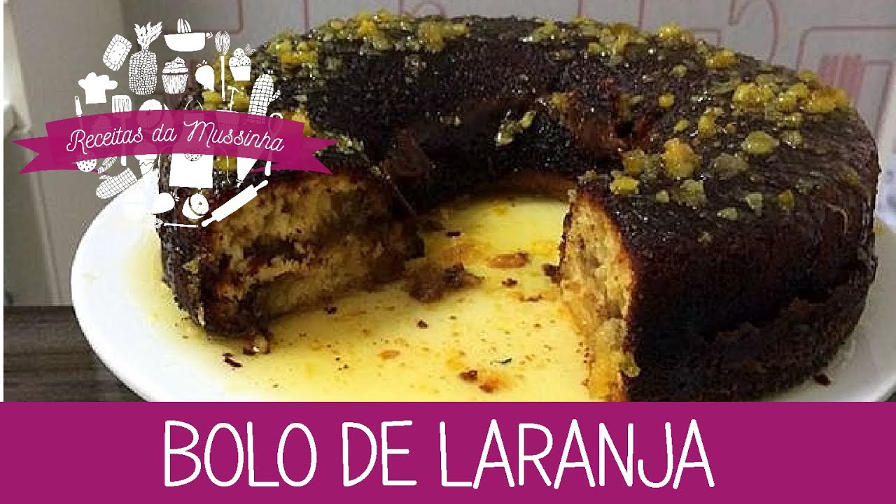 BOLO DE LARANJA EPISÓDIO 37 RECEITAS DA MUSSINHA