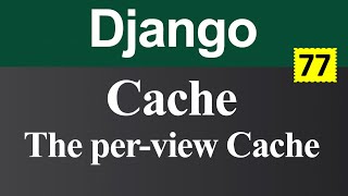 The Per View Caching in Django (Hindi)