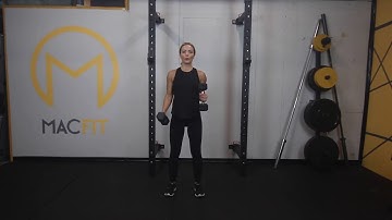 DB Hammer Curls with Isometric Hold