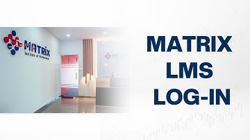 MATRIX LMS Log-in