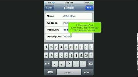 How to setup a Yahoo! email account on your iPhone