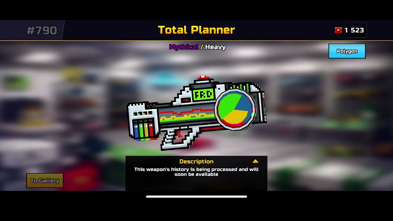 Getting the coffee gun and the total planner | Pixel Gun 3D