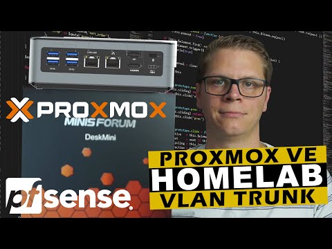 Homelab - HM80 Proxmox, Konzept, ZFS, VLANs, Trunks, pfSense - Teil 1/3