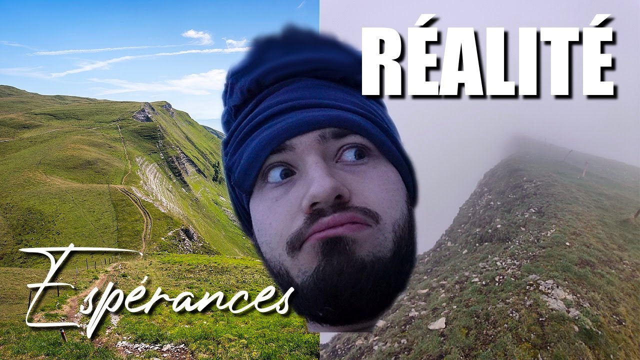 A LA DECOUVERTE DES CRÊTES DU HAUT-JURA - Spoiler : on n'a rien vu