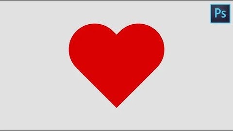 How to Create a Perfect Heart Shape in Adobe Photoshop | Valentine