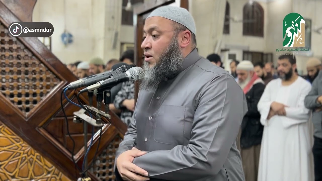 القارئ أحمد السعيد مندور | ما تيسر من سورة الأنعام  | ليالي رمضان المبارك