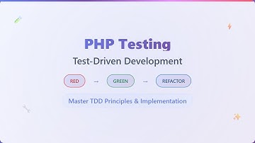PHP Testing: Master Test-Driven Development (TDD) for Reliable Code