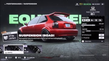 Need For Speed Unbound | A class build | Honda Civic Type-R (2000)