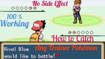 How to Catch Any Trainer Pokemon in Pokemon Adventure Red Chapter
