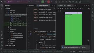 📱 Fragment Navigation using findViewById — Android Kotlin Tutorial 🚀