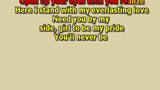 everlasting love Love affairs  best karaoke instrumental lyrics