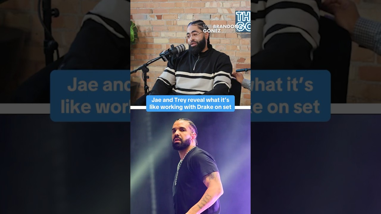 Jae and Trey reveal what it’s like working with Drake on set