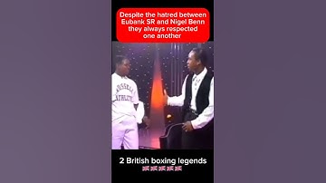 🤝🏾#chriseubank #nigelbenn #chriseubankjr #eubank #eubankjr #boxing #boxingnews #dazn #daznboxing